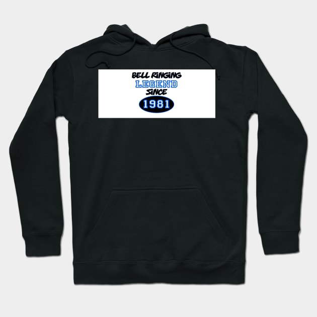 40 years of legendary bell ringing Hoodie by Grandsire